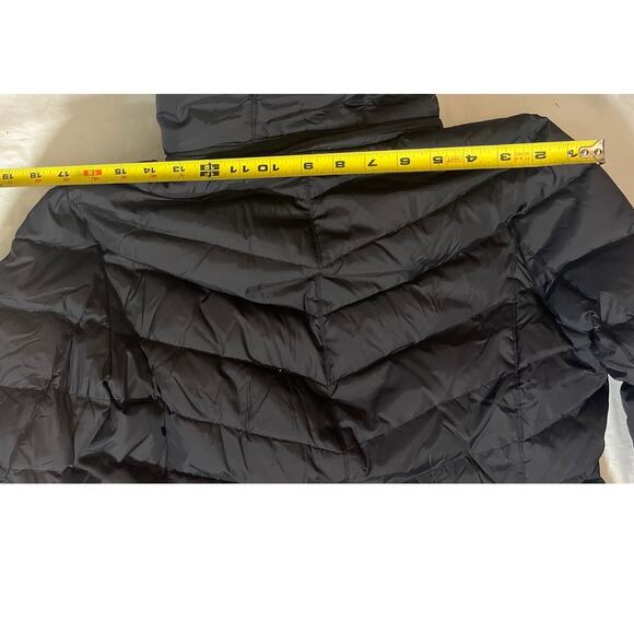 Michael Kors MK Winter Coat Faux Fur Trim Removable Hood Puffer Down Jacket - L - Picture 8 of 16